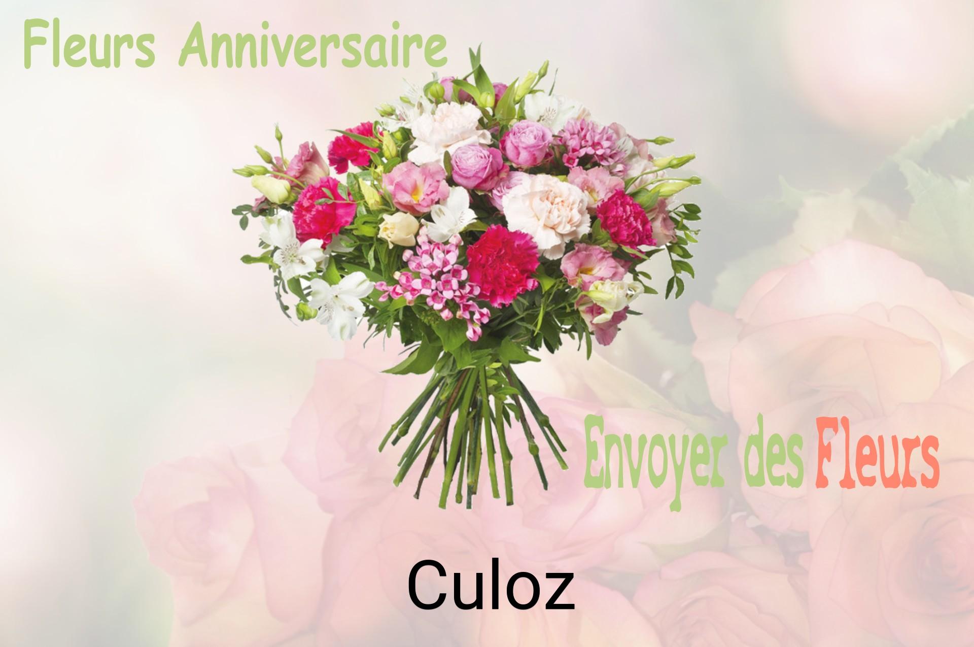 Bouquet de fleurs d’anniversaire livré à Culoz
